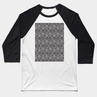 Circles and Diamonds Pattern Baseball T-Shirt